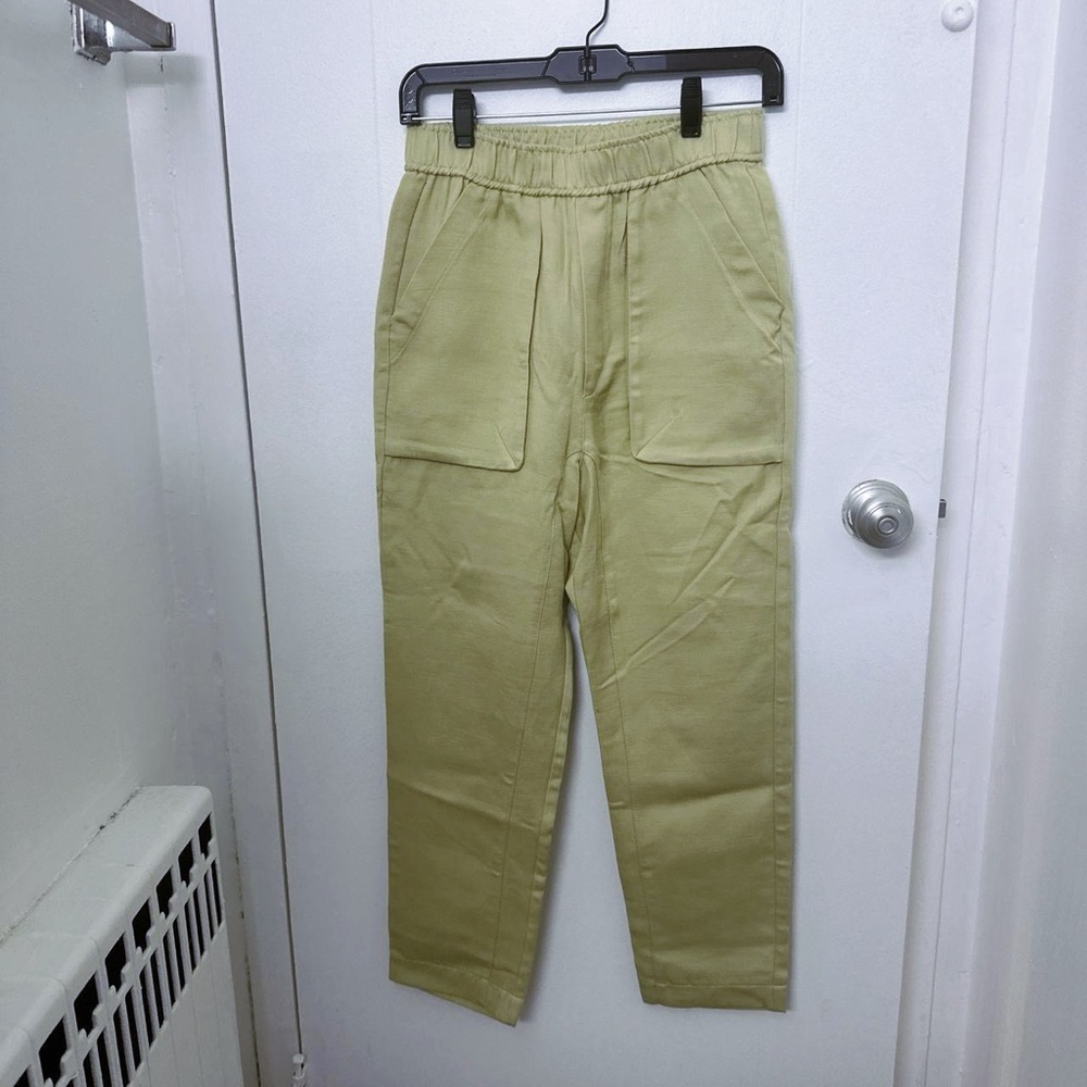 Zara relaxed fit ankle pants